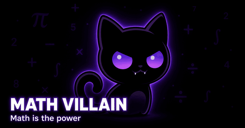 Math Villain preview